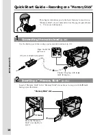 Preview for 14 page of Sony Handycam DCR-TRV40E Operating Instructions Manual