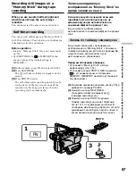 Preview for 67 page of Sony Handycam DCR-TRV40E Operating Instructions Manual