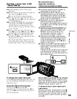 Preview for 133 page of Sony Handycam DCR-TRV40E Operating Instructions Manual