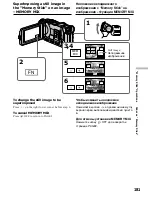 Preview for 181 page of Sony Handycam DCR-TRV40E Operating Instructions Manual