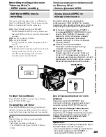 Preview for 185 page of Sony Handycam DCR-TRV40E Operating Instructions Manual