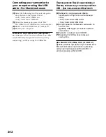 Preview for 242 page of Sony Handycam DCR-TRV40E Operating Instructions Manual