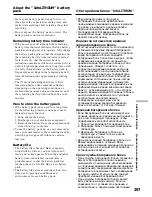 Preview for 297 page of Sony Handycam DCR-TRV40E Operating Instructions Manual