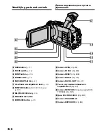 Preview for 316 page of Sony Handycam DCR-TRV40E Operating Instructions Manual