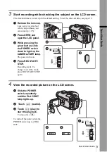 Preview for 9 page of Sony Handycam DCR-TRV460E Operation Manual