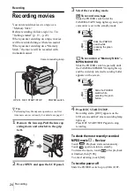 Preview for 24 page of Sony Handycam DCR-TRV460E Operation Manual