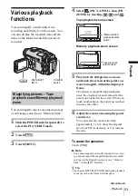 Preview for 53 page of Sony Handycam DCR-TRV460E Operation Manual