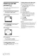 Preview for 98 page of Sony Handycam DCR-TRV460E Operation Manual