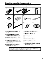 Preview for 5 page of Sony Handycam DCR-TRV525 Operating Instructions Manual