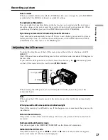 Preview for 17 page of Sony Handycam DCR-TRV525 Operating Instructions Manual