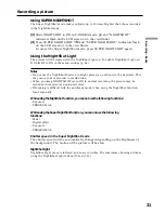 Preview for 21 page of Sony Handycam DCR-TRV525 Operating Instructions Manual