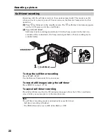 Preview for 22 page of Sony Handycam DCR-TRV525 Operating Instructions Manual