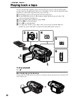 Preview for 24 page of Sony Handycam DCR-TRV525 Operating Instructions Manual