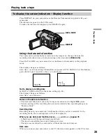 Preview for 25 page of Sony Handycam DCR-TRV525 Operating Instructions Manual