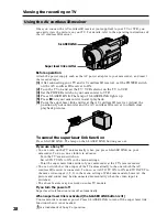 Preview for 28 page of Sony Handycam DCR-TRV525 Operating Instructions Manual