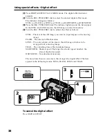 Preview for 38 page of Sony Handycam DCR-TRV525 Operating Instructions Manual