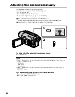 Preview for 42 page of Sony Handycam DCR-TRV525 Operating Instructions Manual