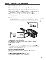 Preview for 63 page of Sony Handycam DCR-TRV525 Operating Instructions Manual