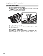 Preview for 74 page of Sony Handycam DCR-TRV525 Operating Instructions Manual