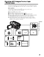 Preview for 87 page of Sony Handycam DCR-TRV525 Operating Instructions Manual