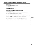 Preview for 93 page of Sony Handycam DCR-TRV525 Operating Instructions Manual