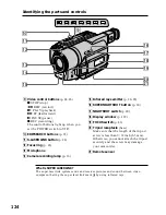 Preview for 124 page of Sony Handycam DCR-TRV525 Operating Instructions Manual