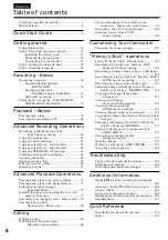 Preview for 6 page of Sony Handycam DCR-TRV730E Operating Instructions Manual