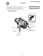 Предварительный просмотр 9 страницы Sony Handycam DCR-TRV738E Service Manual