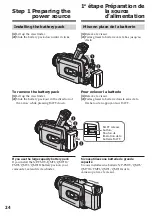 Предварительный просмотр 24 страницы Sony Handycam DCR-TRV75E Operating Instructions Manual