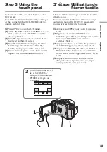 Предварительный просмотр 33 страницы Sony Handycam DCR-TRV75E Operating Instructions Manual