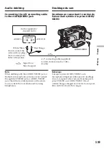 Предварительный просмотр 119 страницы Sony Handycam DCR-TRV75E Operating Instructions Manual