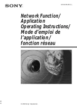 Sony Handycam DCR-TRV80E Operating Instructions Manual preview