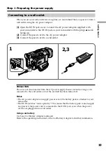 Предварительный просмотр 19 страницы Sony Handycam DCR-TRV940 Operating Instructions Manual