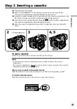 Предварительный просмотр 23 страницы Sony Handycam DCR-TRV940 Operating Instructions Manual