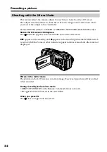 Предварительный просмотр 32 страницы Sony Handycam DCR-TRV940 Operating Instructions Manual