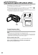 Предварительный просмотр 84 страницы Sony Handycam DCR-TRV940 Operating Instructions Manual