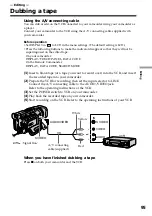 Предварительный просмотр 95 страницы Sony Handycam DCR-TRV940 Operating Instructions Manual