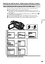 Предварительный просмотр 103 страницы Sony Handycam DCR-TRV940 Operating Instructions Manual