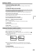 Предварительный просмотр 125 страницы Sony Handycam DCR-TRV940 Operating Instructions Manual