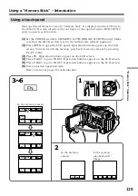 Предварительный просмотр 129 страницы Sony Handycam DCR-TRV940 Operating Instructions Manual