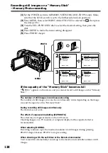 Предварительный просмотр 138 страницы Sony Handycam DCR-TRV940 Operating Instructions Manual