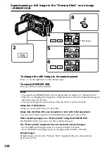 Предварительный просмотр 152 страницы Sony Handycam DCR-TRV940 Operating Instructions Manual