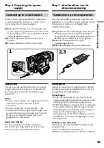 Preview for 29 page of Sony Handycam DCR-TRV940E Operating Instructions Manual