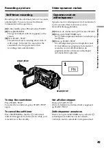 Предварительный просмотр 49 страницы Sony Handycam DCR-TRV940E Operating Instructions Manual