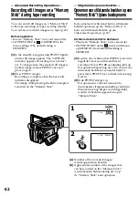 Предварительный просмотр 62 страницы Sony Handycam DCR-TRV940E Operating Instructions Manual