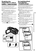 Предварительный просмотр 81 страницы Sony Handycam DCR-TRV940E Operating Instructions Manual