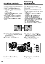 Preview for 98 page of Sony Handycam DCR-TRV940E Operating Instructions Manual