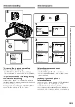 Preview for 105 page of Sony Handycam DCR-TRV940E Operating Instructions Manual