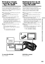 Preview for 111 page of Sony Handycam DCR-TRV940E Operating Instructions Manual