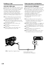 Предварительный просмотр 124 страницы Sony Handycam DCR-TRV940E Operating Instructions Manual